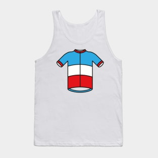 French Cycling Jersey Tank Top